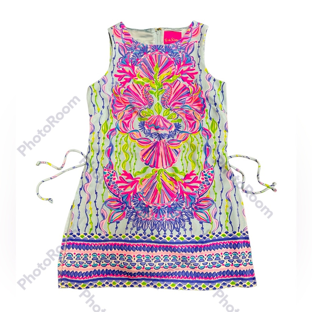 Lilly Pulitzer sz 4 Shell Patterned Summer Dress